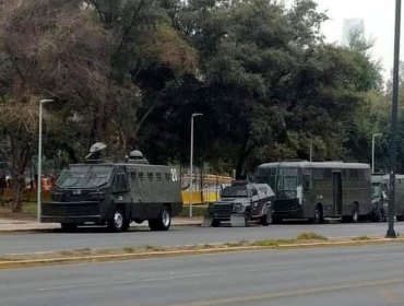 158 personas fueron detenidas en plaza Baquedano y alrededores por incumplir las normas sanitarias