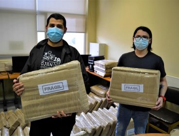 Más de mil estudiantes de la U. de Playa Ancha han recibido implementos para sus clases online