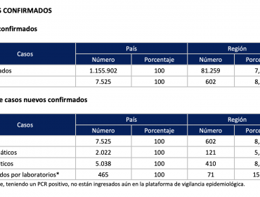 Región de Valparaíso informa 602 casos nuevos y otros 9 decesos: Tasa de positividad llega a 9,53%