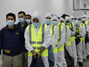 55 ciudadanos extranjeros fueron expulsados en un vuelo Sky desde Iquique