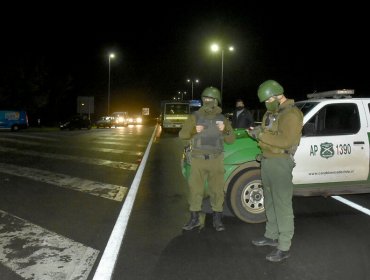 Carabineros fueron víctimas de ataque armado en sector del puente Lleu Lleu en Arauco