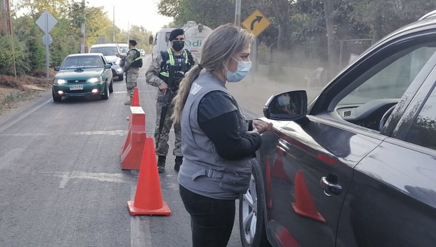 Seis personas fueron detenidas en Olmué por mostrar permisos falsos a fiscalizadores