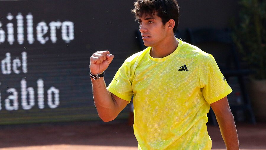 Cristian Garin debutó con triunfazo en dobles del ATP de Estoril