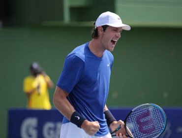 Sigue en racha: Nicolás Jarry debutó con sólido triunfo en Challenger de Salinas 2