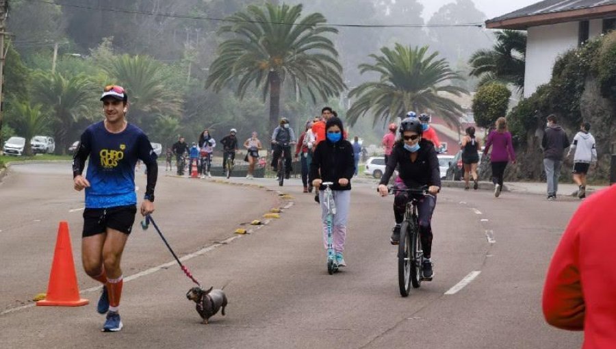 Viña del Mar cerrará calles para que franja deportiva tenga circuito continuo de 7 kilómetros