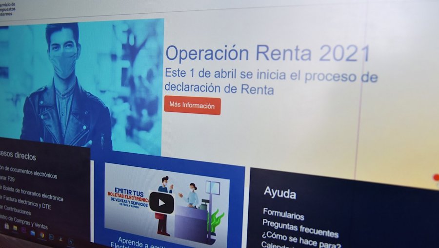 Plazo para realizar la Operación Renta 2021 se postergó hasta el 31 de mayo