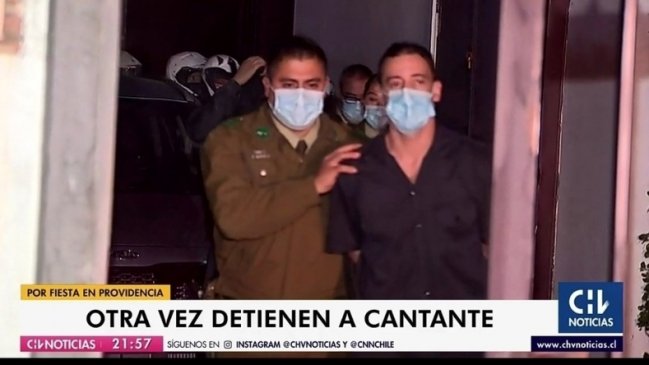 Tea Time nuevamente fue detenido por realizar una fiesta clandestina en su hogar en Providencia