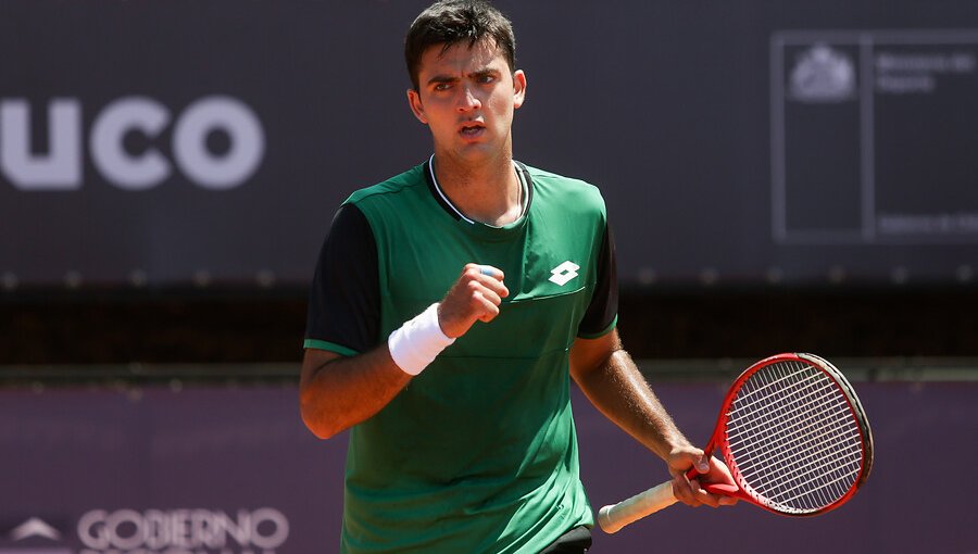 Tomás Barrios logró gran triunfo y avanzó a octavos de final del Challenger de Biella