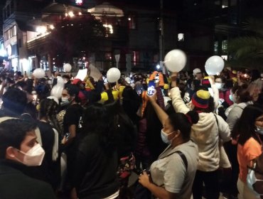 Ciudadanos colombianos se manifestaron en Antofagasta por crisis político-social que vive su país