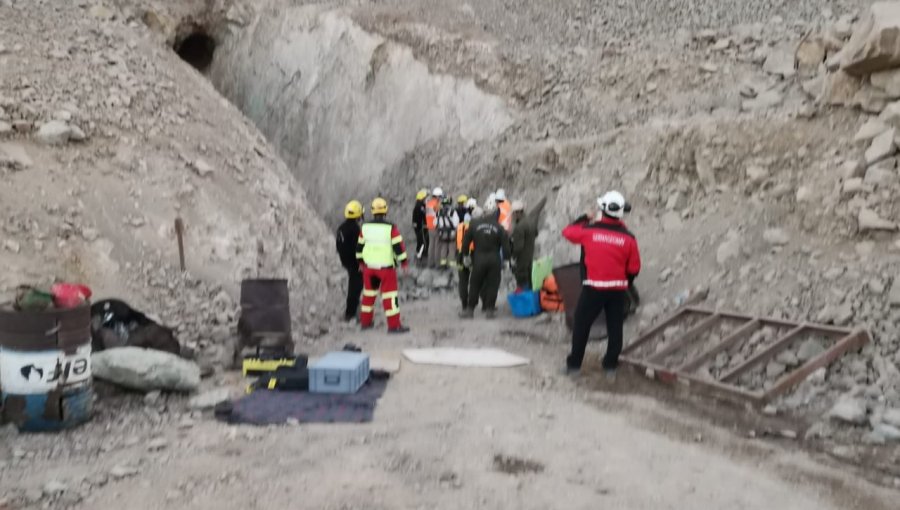 Un trabajador fallecido deja desprendimiento de material en mina de Tierra Amarilla