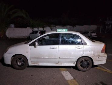 Detienen a sujetos que transitaban a exceso de velocidad y en vehículo fiscalizado en ruta de Puchuncaví