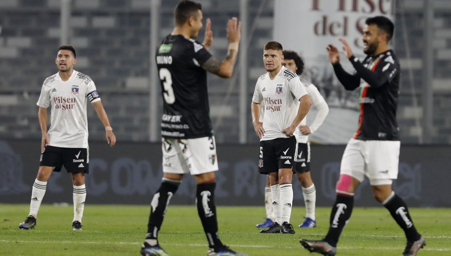 Colo Colo cayó por 2-1 ante Palestino y no pudo quedarse con el primer lugar