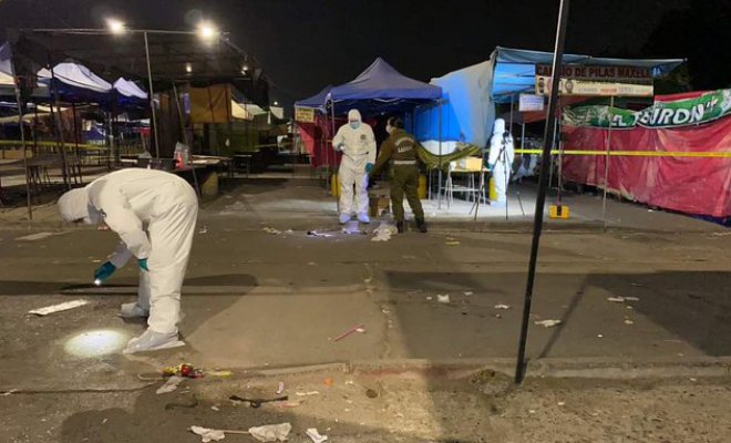 Balacera en persa de Pudahuel terminó con mujer fallecida y su pareja herida