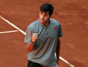 Cristian Garin debutó con triunfo y avanzó a segunda ronda del Masters 1.000 de Roma