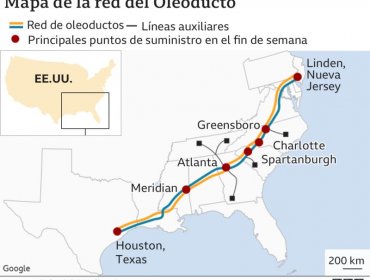 EE.UU. declara estado de emergencia tras ciberataque a la mayor red de oleoductos del país