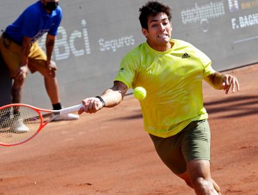 Cristian Garin enfrentará de madrugada al 11 del mundo en Masters 1.000 de Roma