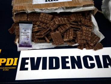 Incautan más de 550 kilos de marihuana y cocaína que eran comercializadas en chocolates