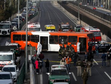 Conductor de bus robado en Vespucio Sur: "Me dijeron que no querían dinero, que era por la patria"