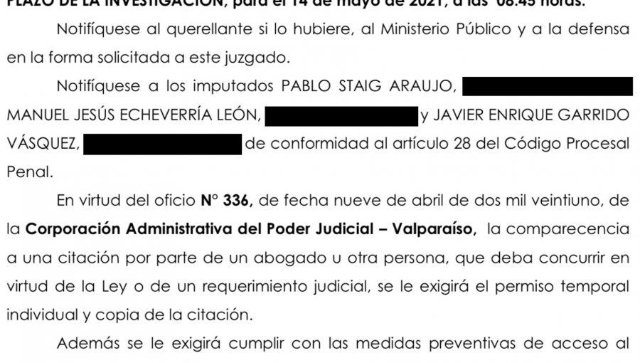 Caso «Horas Extras» en el Municipio de Viña: Se revela que Reginato ya declaró ante la Fiscalía y amplían plazo de investigación