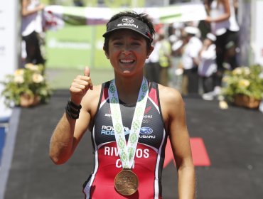 Triatleta Bárbara Riveros se accidentó en Japón y se fracturó una costilla