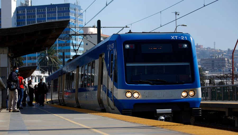 Balance del transporte público: Metro Valparaíso ha trasladado a más de 9 mil pasajeros este domingo