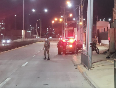 Espectacular persecución por las calles de Viña y Concón termina con un carabinero lesionado y dos detenidos