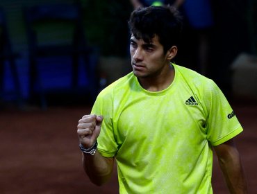 Cristian Garin volvió a ganar en singular torneo de exhibición previo a Roland Garros