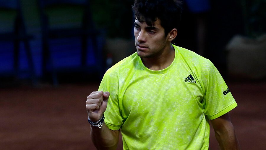 Cristian Garin volvió a ganar en singular torneo de exhibición previo a Roland Garros