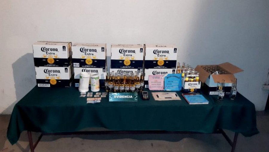 14 personas fueron detenidas por fiesta clandestina con venta de alcohol y comercio sexual en San Felipe