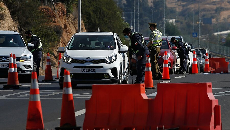 Más de 3.400 vehículos fueron devueltos desde la región de Valparaíso durante este fin de semana largo