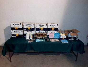 14 personas fueron detenidas por fiesta clandestina con venta de alcohol y comercio sexual en San Felipe