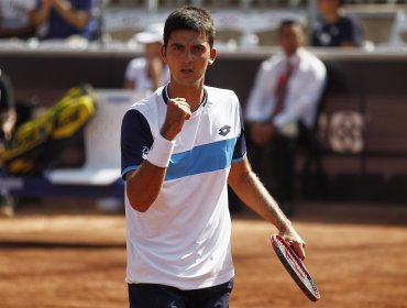 Tomás Barrios avanzó a segunda ronda de la qualy de Roland Garros