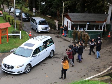 Realizan responso para despedir a carabinero asesinado en Collipulli: será trasladado a Quillón para su funeral