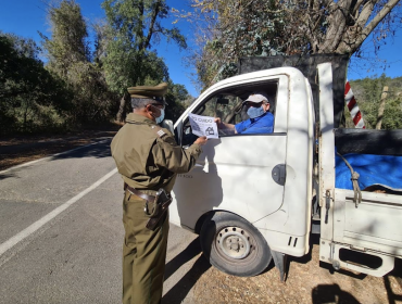 Sectores rurales de Quilpué ingresaron a plan de fortalecimiento de seguridad de Carabineros