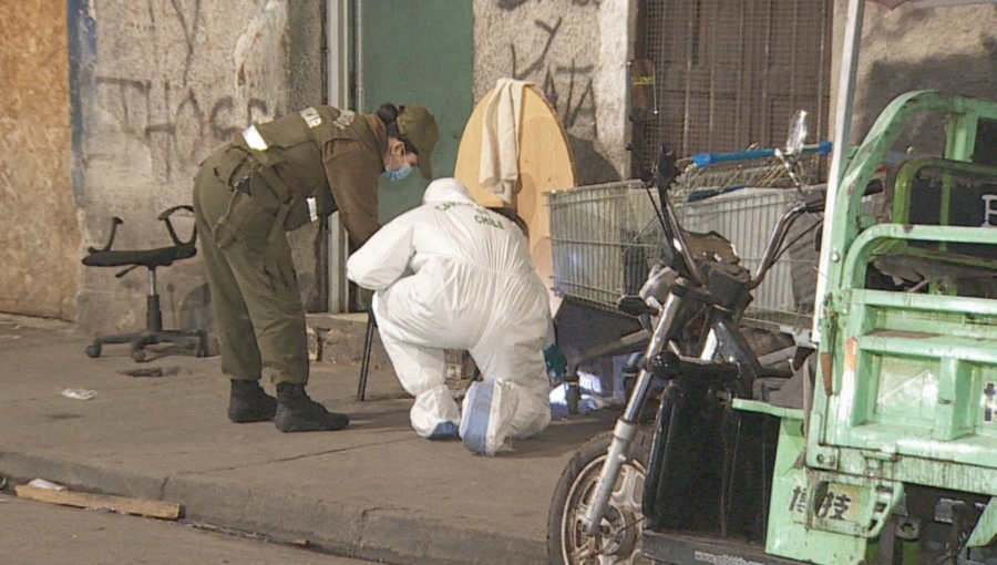 Balacera en Recoleta termina con un hombre muerto y otros dos heridos