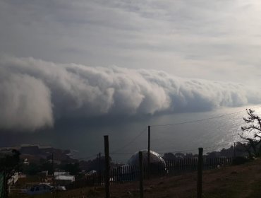 Gigantesca "ola" de nubosidad: Fenómeno meteorológico sorprendió a habitantes de San Antonio