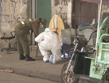 Balacera en Recoleta termina con un hombre muerto y otros dos heridos