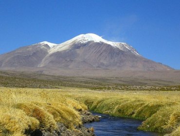 Estaciones de monitoreo reportan sismo asociado al fracturamiento de roca en el volcán Guallatiri de Putre