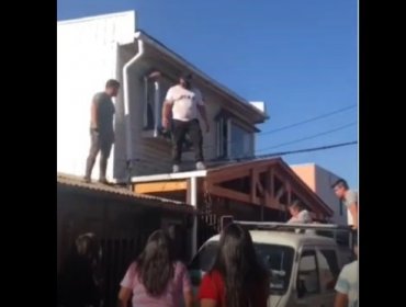 Acusado de abusar sexualmente a joven fue perseguido en Quillota: vecinos también agredieron a Carabineros