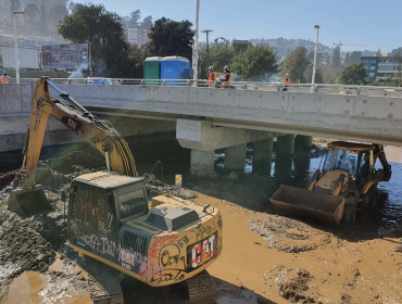 Entra en marcha blanca uno de los puentes que optimizará el tránsito de Reñaca: en septiembre se entregará la obra completa