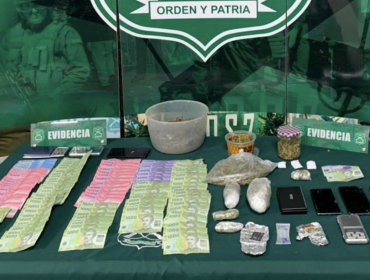 Carabineros decomisó LSD y marihuana en los alrededores del Congreso durante la Cuenta Pública