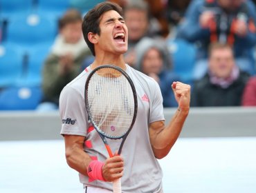 Cristian Garin salvó dos match points para avanzar a tercera ronda de Roland Garros