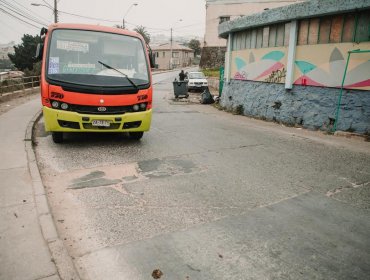 Más de $80 millones se invertirán en mantención y reparación de calles de Valparaíso