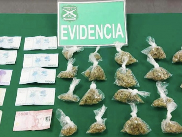 Detienen a dos personas que portaban marihuana a bordo de un automóvil en La Calera