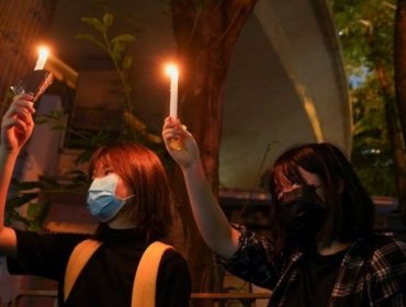 Hongkoneses desafiaron al gobierno chino para recordar a las víctimas de la masacre de Tiananmen