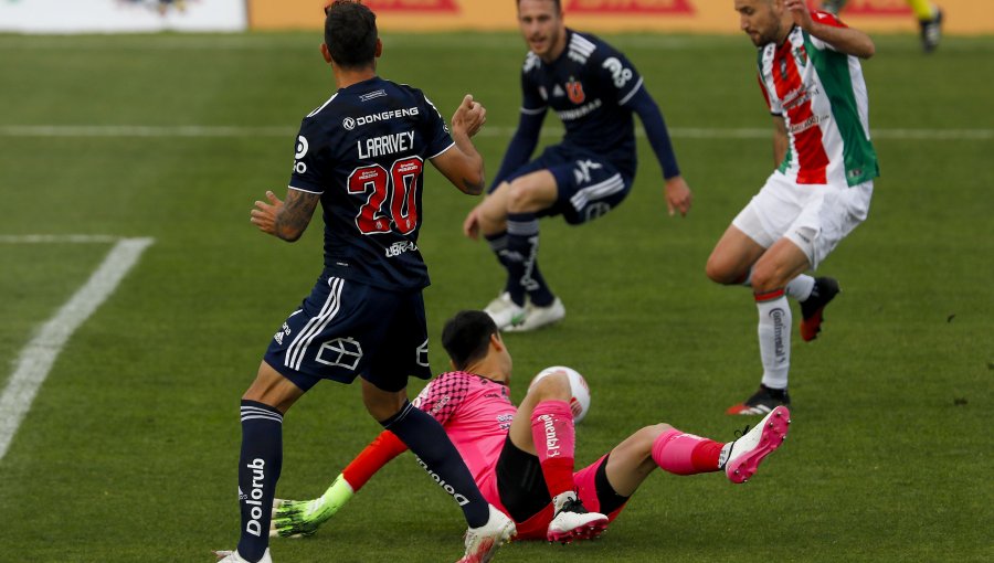 Rafael Dudamel se despidió de la "U" con un pobre empate ante Palestino