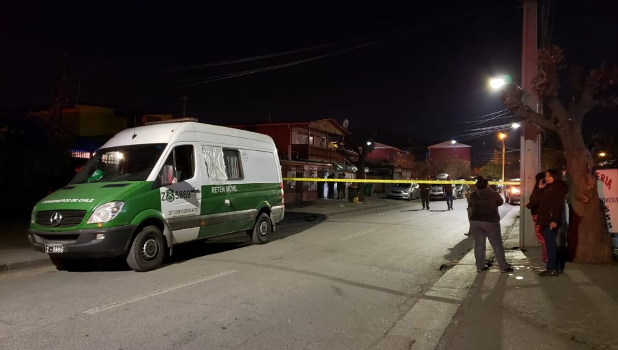 Macabro homicidio en Puente Alto: Menor de 16 años es abatido en plena calle con balazo en el cráneo