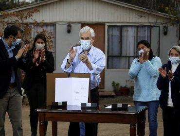 Presidente Piñera promulgó la ley que permite la entrega del Ingreso Familiar de Emergencia a familias chilenas