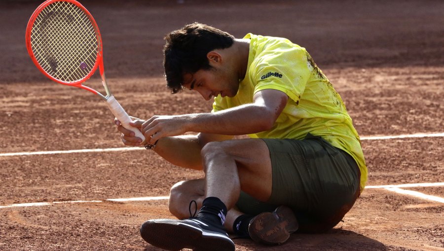 Tenis: Garin no pudo repetir la hazaña y quedó eliminado de Ronald Garros ante Medvédev