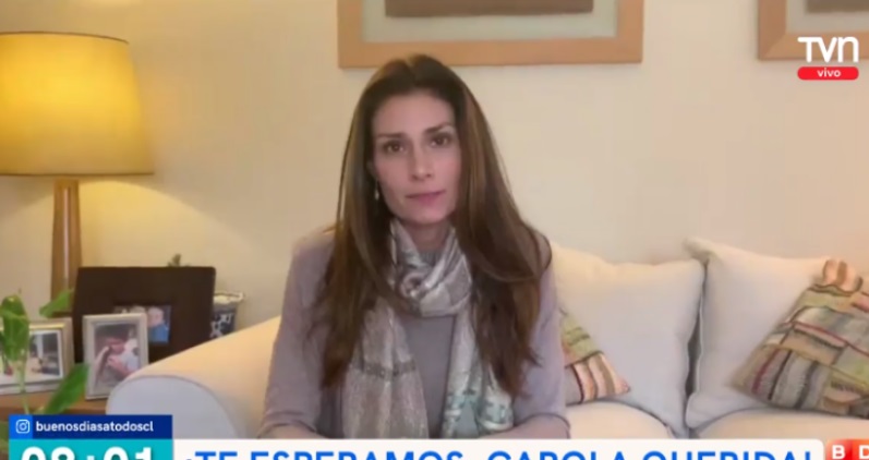 Carolina Escobar y su ausencia de "Buenos Días a Todos": "Metí la pata"